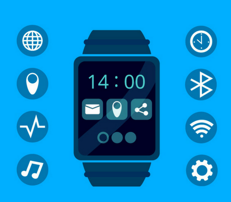 Hybrid Smart Watch with Bluetooth - Wearable Development- Glide Embedded Technology